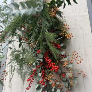 Wildly whimsical Festive Door Swags